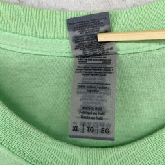 HAKANAI BAND Shirt Mens XL Liminal Bloom Ellen-Marie Hand Designed Cotton Green