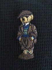 Polo RALPH LAUREN Men’s Shirt Tweed Bear Thermal Long Sleeve Waffle Knit XL XXL