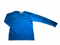 Armani Exchange Zippered Shoulder Long Sleeve Regular Fit Tshirt – M