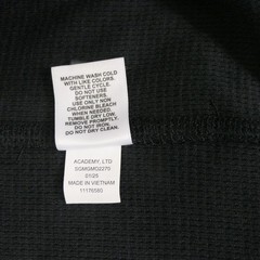 Magellan Outdoors Mens Thermal M Black Base Camp Gorpcore Hiking Camping Layers