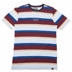 Beautiful Giant Men’s Fashion Tie Dye T-Shirt Crew Neck Sport Wear Burgundy Blue