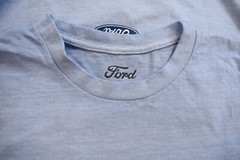Ford Mens Ford Pickups Built Ford Tough Foot For Foot Blue Truck Shirt New S-XL