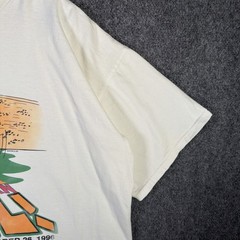 Vintage Tennessee Volunteers Shirt Mens Large White 90s Funny Football College