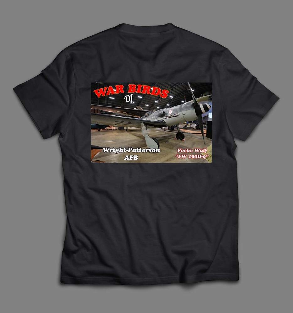 FOCKE WULF FW190D-9 – T-Shirt – Highest Quality Transfer – Choose Your Size