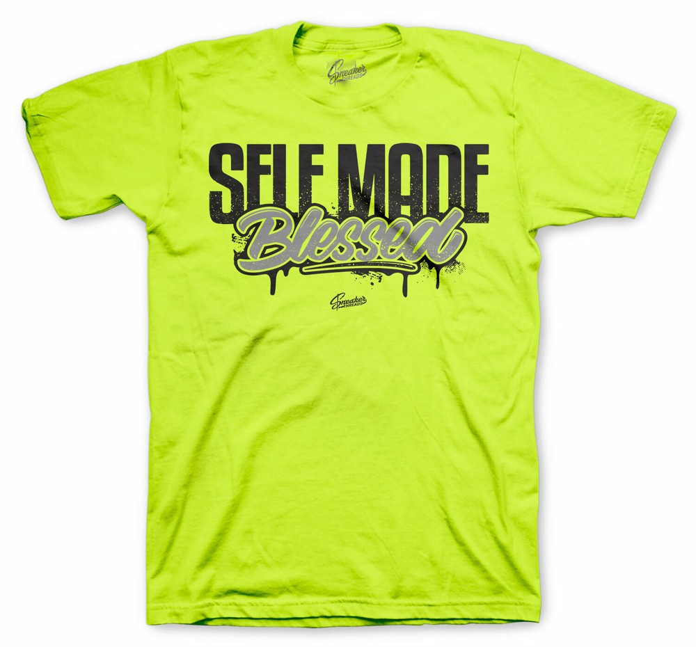 Shirt Match Jordan 4 Neon Volt Air Max – Self made Tee