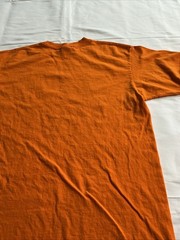 St. Croix T-Shirt VTG Fits Adult SZ Large Orange Sailboat Ocean Cotton Tee