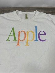 Apple 🍎 Computer Company Shirt Size 2X Large