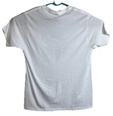 Hang Ten Surfing Co. White 100% Cotton Retro Palm Tree Logo Size Large , L