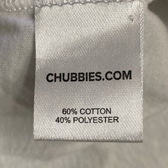 Chubbies Tank Top Men’s Small White Sleeveless Beach Stars And Stripes USA