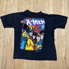 VTG X-Men 1993 sz XL T-Shirt Comics Marvel Rogue Cyclops Gambit Beast Wolverine