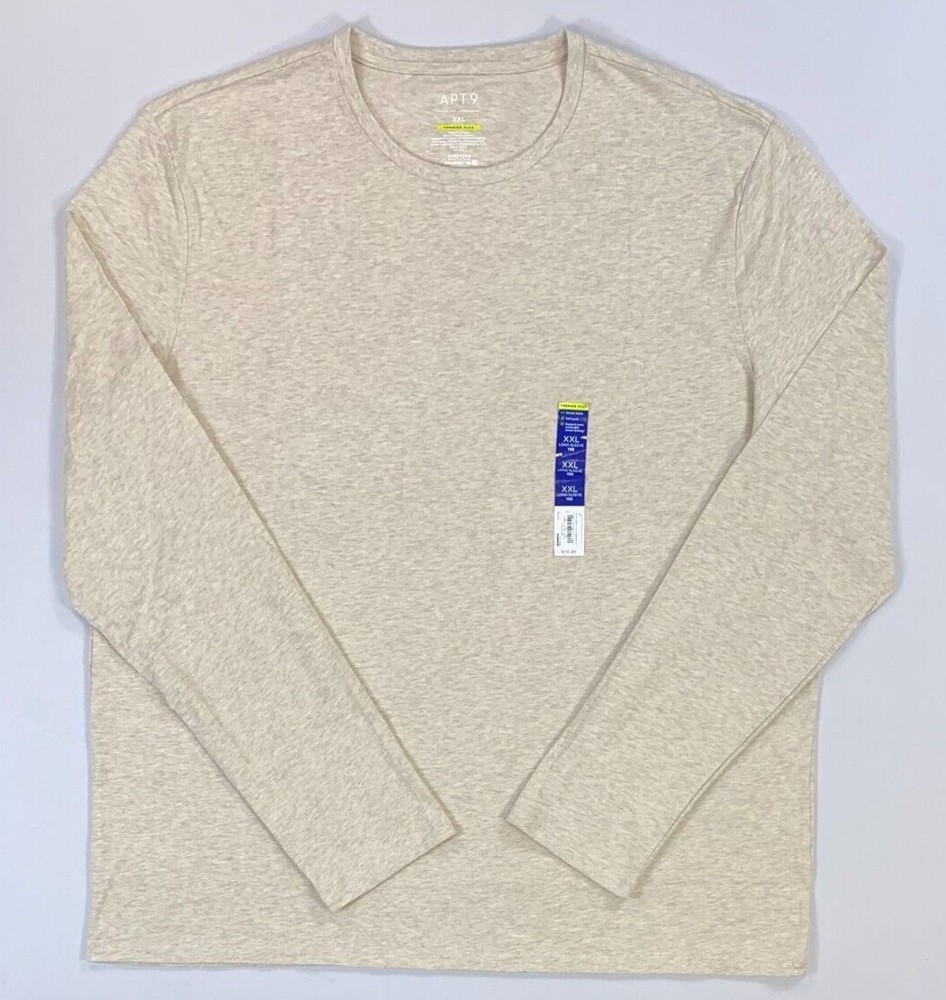 Men’s Apt. 9 Premier Flex Long Sleeve Tee T-Shirt