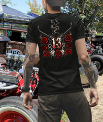 Big Iron | Soft-Style Tee | Back Print | Full Throttle Rat Rod Muscle