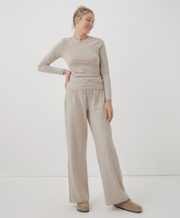 Pact Women’s Cool Stretch Fitted Long Sleeve Tee 3X-Large Oat Heather