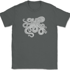 Octopus Mandala T-Shirt Deep Ocean Beautiful Pattern Gift Graphic Tee