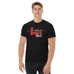 MP5 HK Gun Firearm Submachine Guns SWAT Team Military Unisex T-Shirt