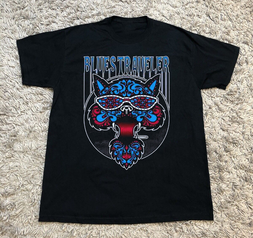 HOT! Blues Traveler Black Cotton Shirt All size S-5XL L536