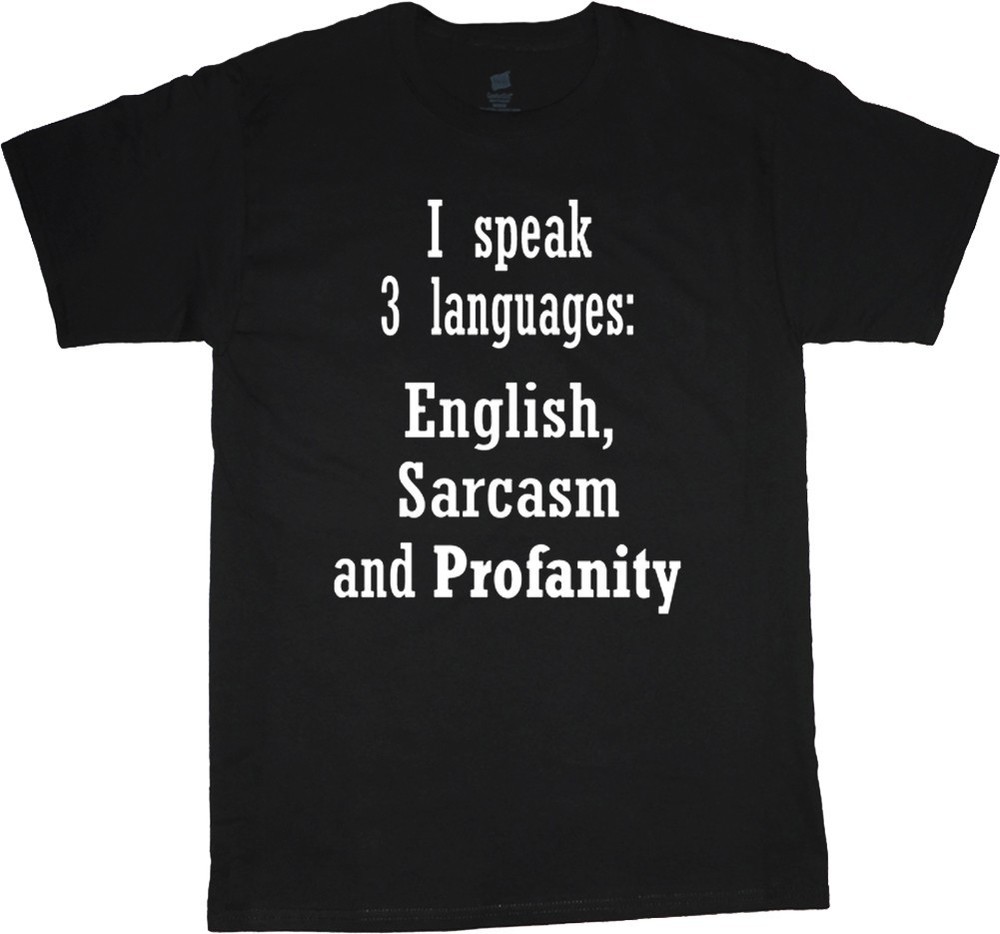 Men’s Graphic Tees Funny Rude Offensive Sarcasm Sarcastic T-shirt Clothing
