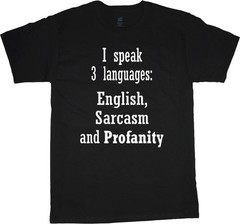 Men’s Graphic Tees Funny Rude Offensive Sarcasm Sarcastic T-shirt Clothing