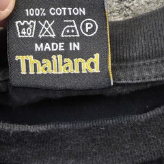 Thailand Elephant T-Shirt Men’s XL Black Chang Thai Gold Bodhi Tree Souvenir Tee