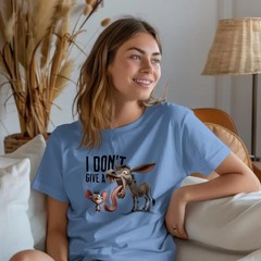 I Don’t Give A Rats Ass Shirt,Rat Meme Shirt,Donkey and Mouse