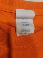 Armed American Supply Orange Hi Vis 2 XL ..T Shirt. Hunting.Military Fun