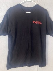 Salt Life Short Sleeve Graphic T-Shirt Black Cotton Crew Neck Men L