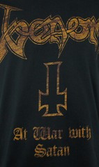 Authentic VENOM Band At War With Satan T-Shirt S M L XL XXL Conrad Lant NEW