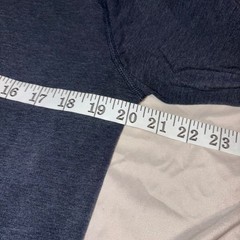 PUBLIC REC Henley Shirt Mens Medium Blue Long Sleeve Go-To Pima Cotton Tencel