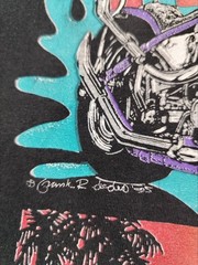 Vintage 1995 Daytona Bike Week T Shirt 54th Annual USA Single Stitch L Black