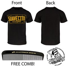 Men’s Suavecito Black Plates Tee Shirt (S, M, L, XL, 2XL, 3XL, 4XL, 5XL)