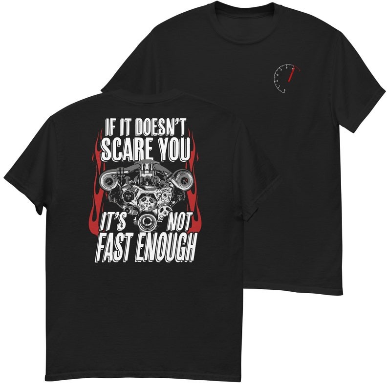 Drag Racing T-Shirt: Twin Turbo Engine, Gear Head Gift, Automotive Car Enthusias