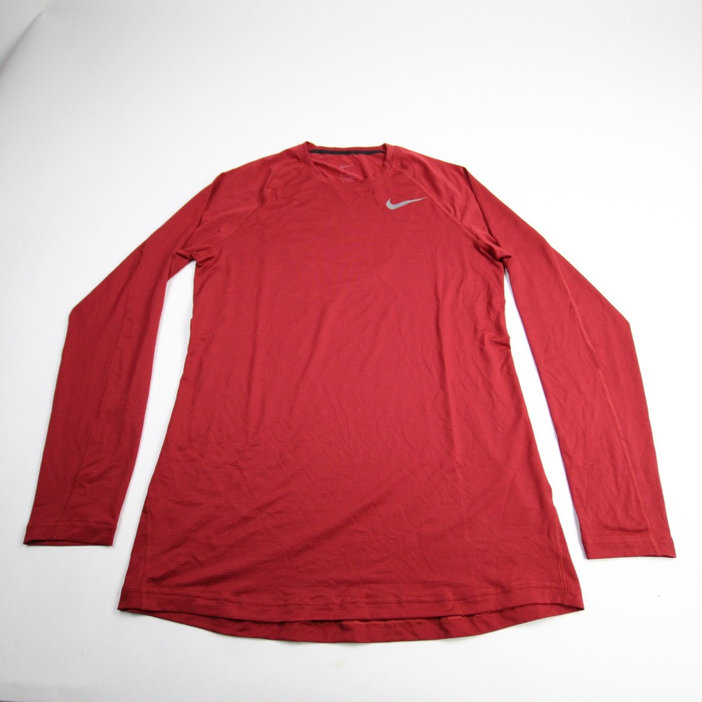 Nike Pro Long Sleeve Shirt Men’s Crimson Used M