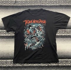 The Devil Wears Prada Band Tee Shirt Mens M Black Metalcore Screamo Graphic