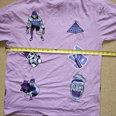 Lot of 4 Men’s BLACK PYRAMID Sz L, XL,XXL, XXXL Short Sleeved T-Shirts