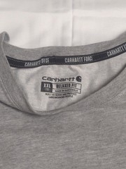 Carhartt Force Tank Top Mens XXL Gray Relaxed Fit Sleeveless Work Shirt