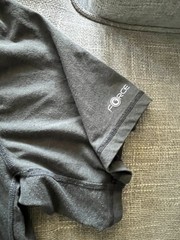 Carhartt Force Work Shirt XL Relaxed Fit Gray Chest Pocket Crewneck Mens
