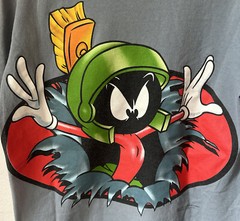 Marvin The Martian Warner Bros Changes Tag VTG 90’s Single Stitch T Shirt M USA