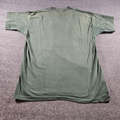 Vintage Fruit Of The Loom Four Seasons Deer Graphic T-Shirt Green Size L 90s USA