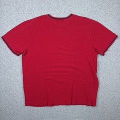 Vtg Polo Ralph Lauren T Shirt Mens Large Red Knit Mesh Short Sleeve Cotton Pony