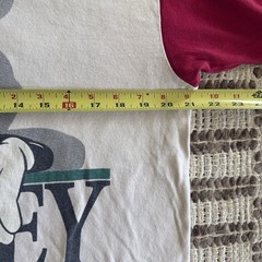 VTG 90’s Mickey Mouse T-Shirt Sz Medium Colorblock Front And Back Print