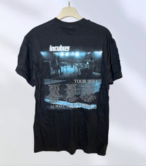 2011 INCUBUS CONCERT T SHIRT BLACK BLUE IF NOT NOW WHEN TOUR BAND TEE MENS L