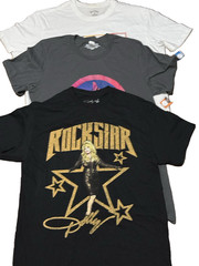 Lot Of 6 Men’s Brand New Random Graphic T-Shirts Short Sleeves Sz Medium NWT 003