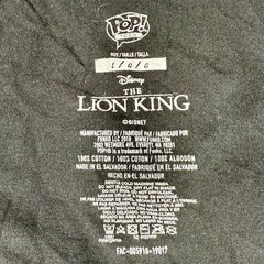 Funko Pop! Tees Disney’s The Lion King Mufasa T-Shirt Men’s Size L – Black