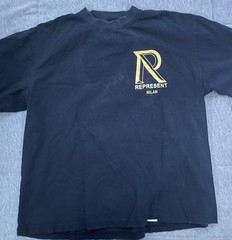 Represent T Shirt Short Sleeve Milan Graphic Tee Size L