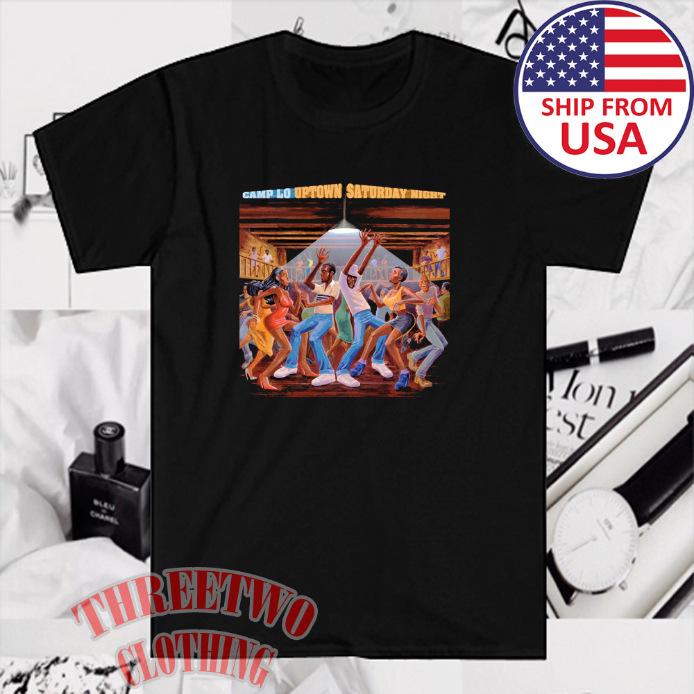 Camp Lo Uptown Saturday Night Men’s Black Size S to 5XL