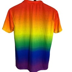 Mens Pride Shirt Tie Dye The Only Choice Was To Be Myself Sz M Short Sleeve