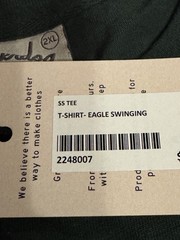 RARE Underdog 2026 PGA Championship Philly Eagles Mascot shirt Aronimink SZ L