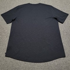 Travis Mathew Shirt Mens Extra Large Heather Black All Adrift Henley Soft Casual