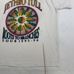 Vintage Jethro Tull Roots To Branches Tour T-Shirt Size Large 1996 90s