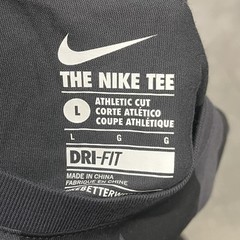 Nike Running T Shirt Men’s Sz L Black Dri Fit 3M Reflect Fitness Gym Run NEW